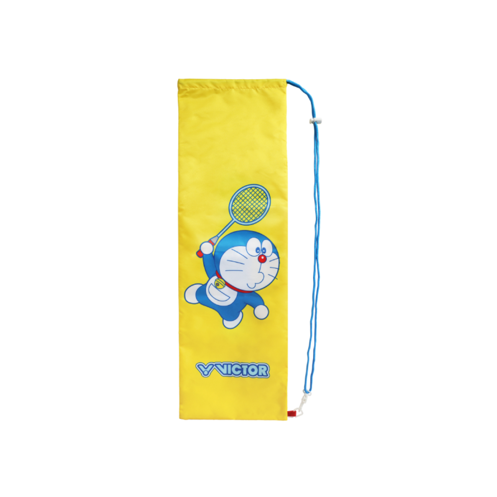 Victor X Doraemon DX DRM GB Badminton Racket Set - Premium Carbon Fiber Shuttlecock Racket with Gift Box [Deep Sky Blue] | Perfect for Beginners & Kids, Great for Indoor/Outdoor Play, Training & Gifts