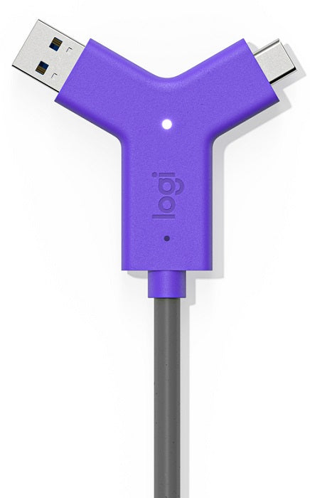 Logitech SWYTCH Laptop Link - USB Video Conferencing Adapter for Zoom, Teams & Webex | Perfect for Remote Work & Online Meetings
