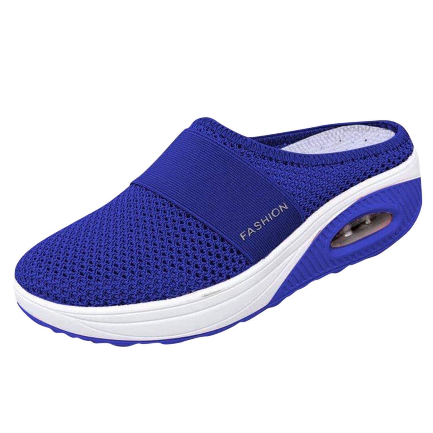 GOGOTY Women's Orthopedic Walking Shoes with Arch Support - Slip-On Air Cushion Comfort Knit Sneakers for Casual & Formal Wear - Perfect for Office, Travel, and Daily Comfort