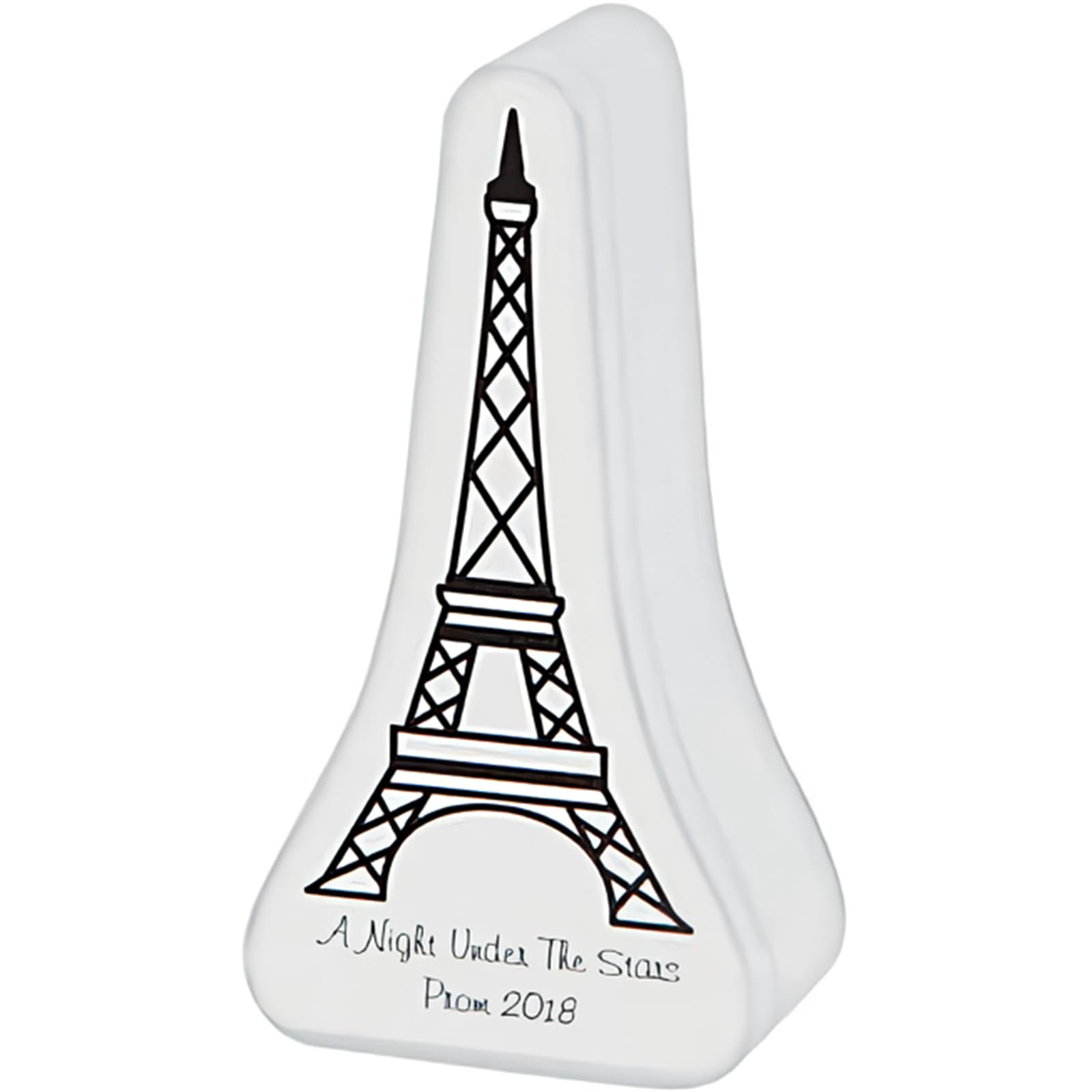 Fun Express Eiffel Tower Plastic Containers - 12-Piece Set for Party Supplies, Gift Boxes & Home Storage | Perfect for Themed Parties, Wedding Favors & DIY Crafts