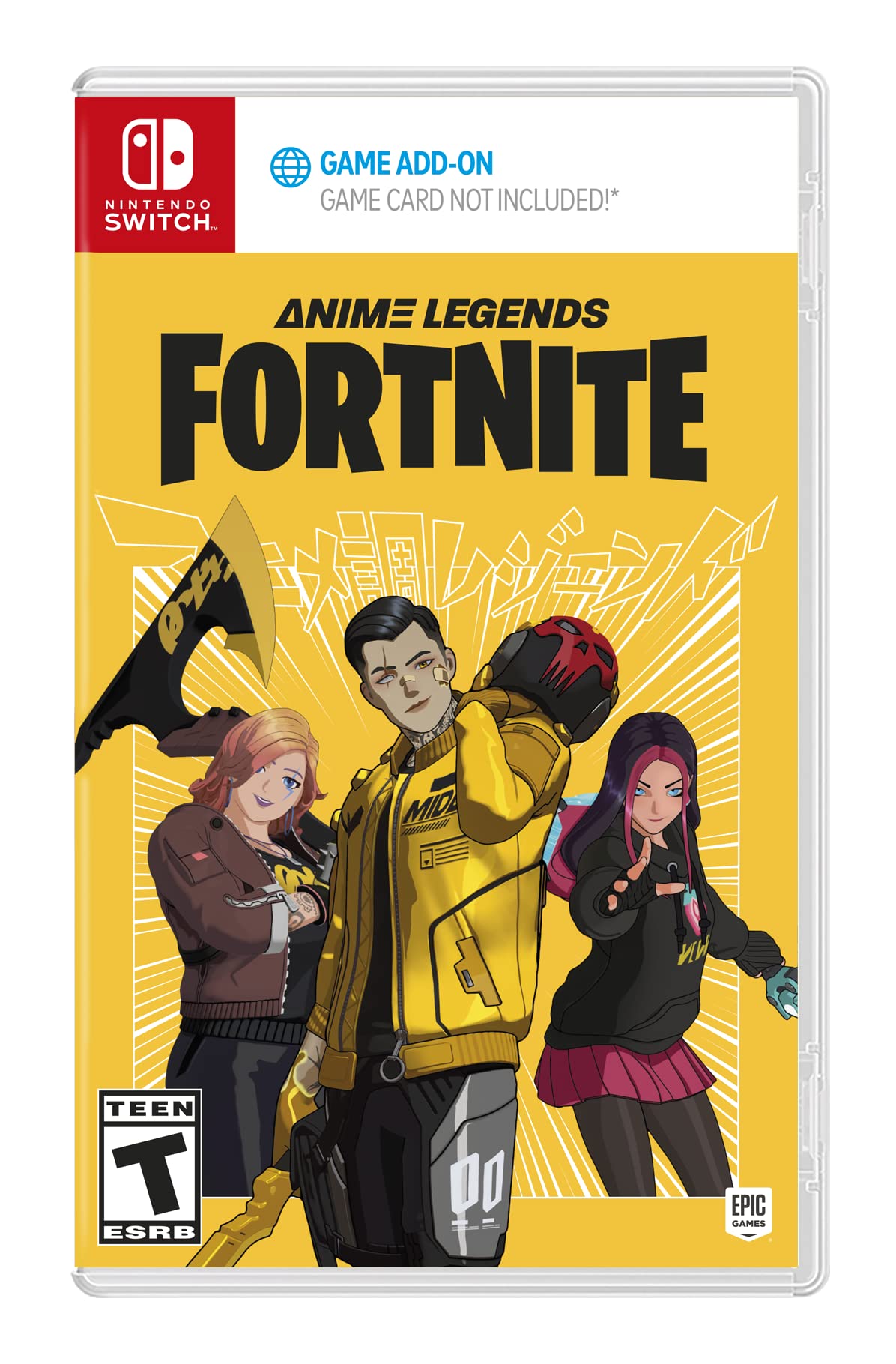 Fortnite Anime Legends Bundle - Nintendo Switch Game | Epic Battle Royale & Anime Skins - Perfect for Gaming Enthusiasts & Anime Fans