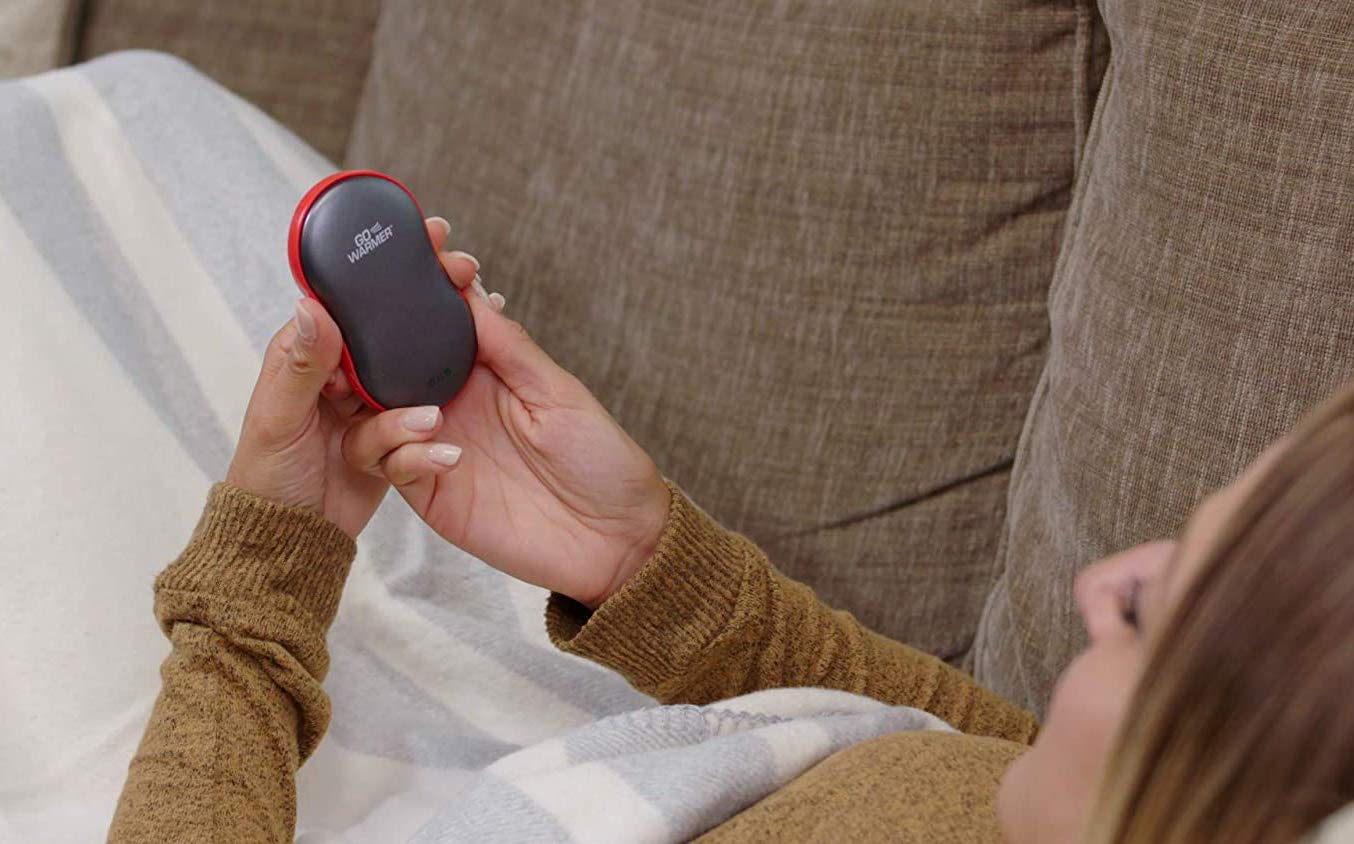 Spark Innovators Go Warmer - Portable Rechargeable Personal Heater for Home, Office & Travel | Fast Heating USB Hand Warmer | Perfect for Camping, Outdoor Activities & Cold Weather