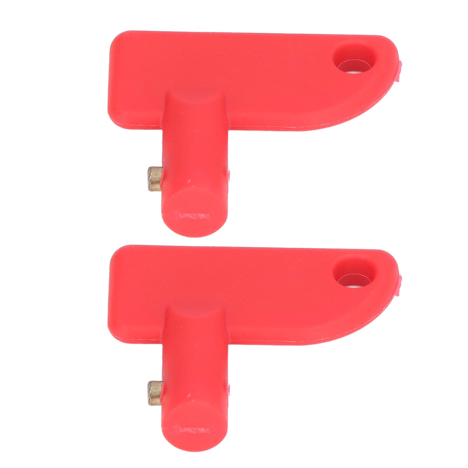 2Pcs Mini Kill Switch Spare Key for Boat Marine RV ATV Auto Car Truck - Battery Disconnect Isolator Switch Replacement (Perfect for Emergency Power Cutoff & Vehicle Security)