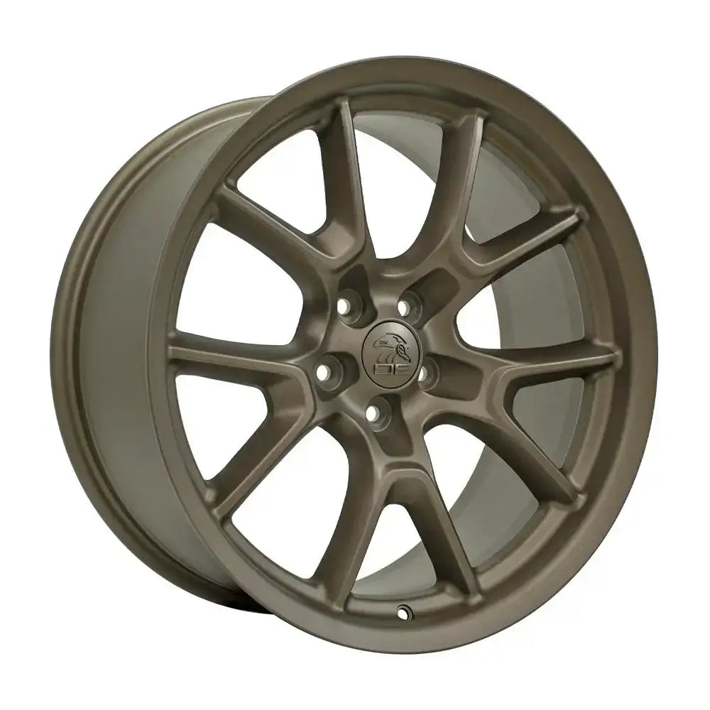 20x11 Inch Bronze DG21 Replica Wheels for Dodge Charger Widebody - Replacement Rims for Enhanced Performance & Style | Perfect for Street Racing, Car Shows & Custom Builds