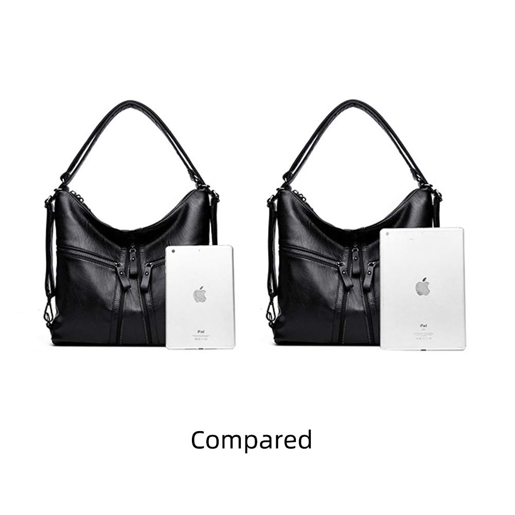 Stylish PU Leather Handbag for Women - Crossbody Shoulder Bag, Backpack & Tote Purse | Perfect for Work, Travel & Everyday Use