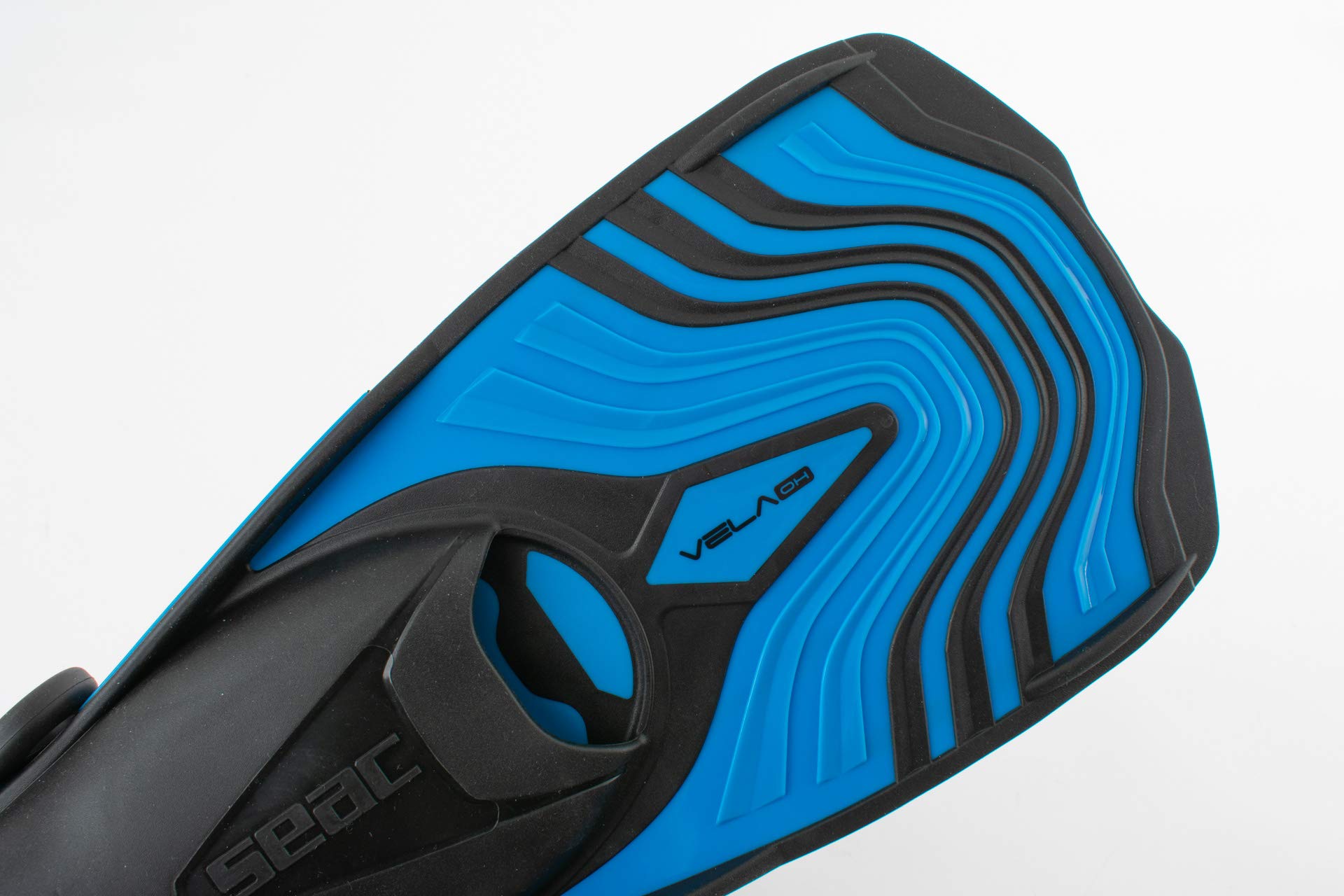 SEAC Vela OH Snorkeling Fins - Adjustable Strap Swim Fins for Snorkeling, Diving & Pool Swimming - Lightweight Comfortable Swim Fins for Adults & Kids - Perfect for Beach, Ocean & Water Sports