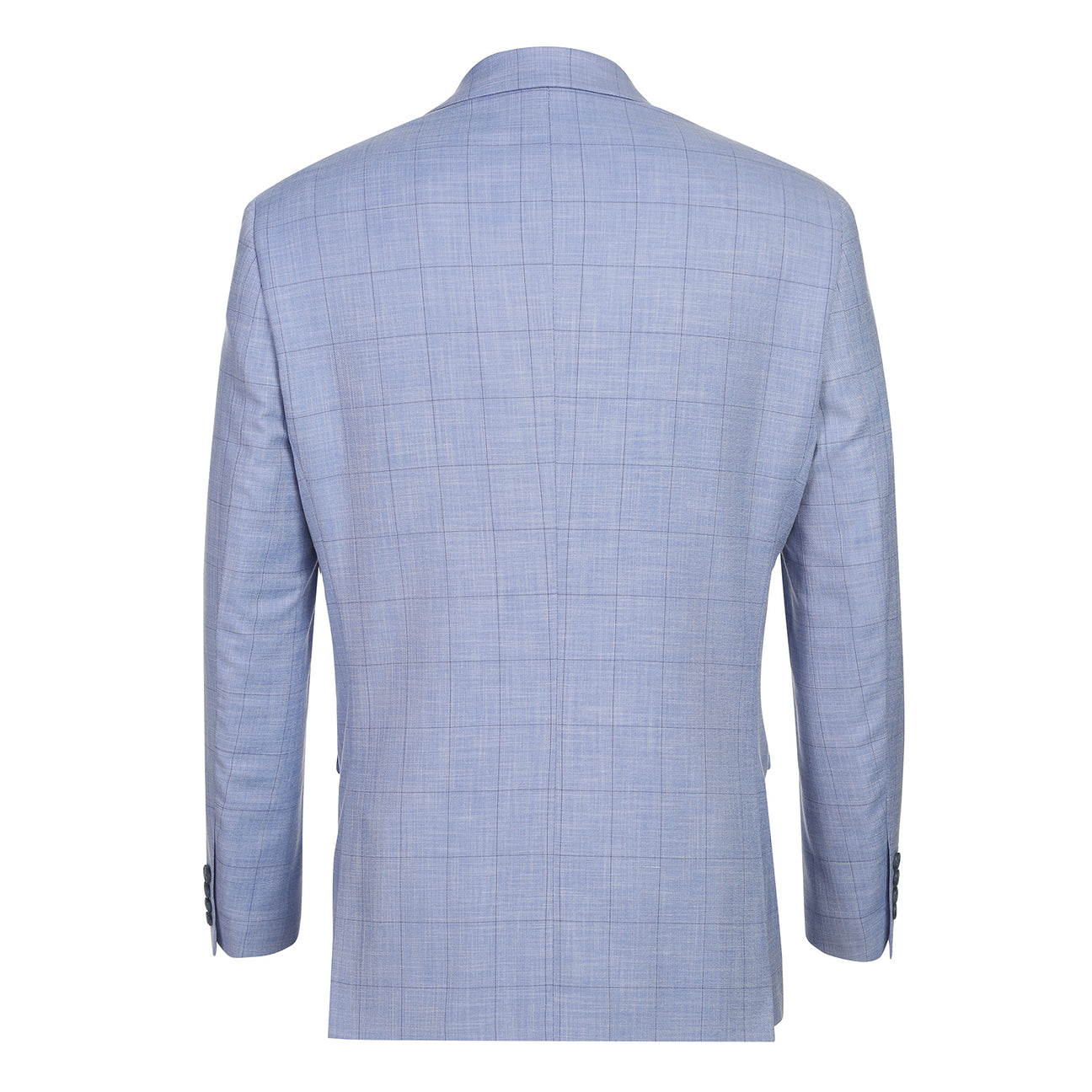 Renoir Alessandro Vitello Slim Fit Light Blue Suit for Men | Formal Business Attire & Wedding Occasions | Premium Quality Tailored Suit Jacket & Pants Set
