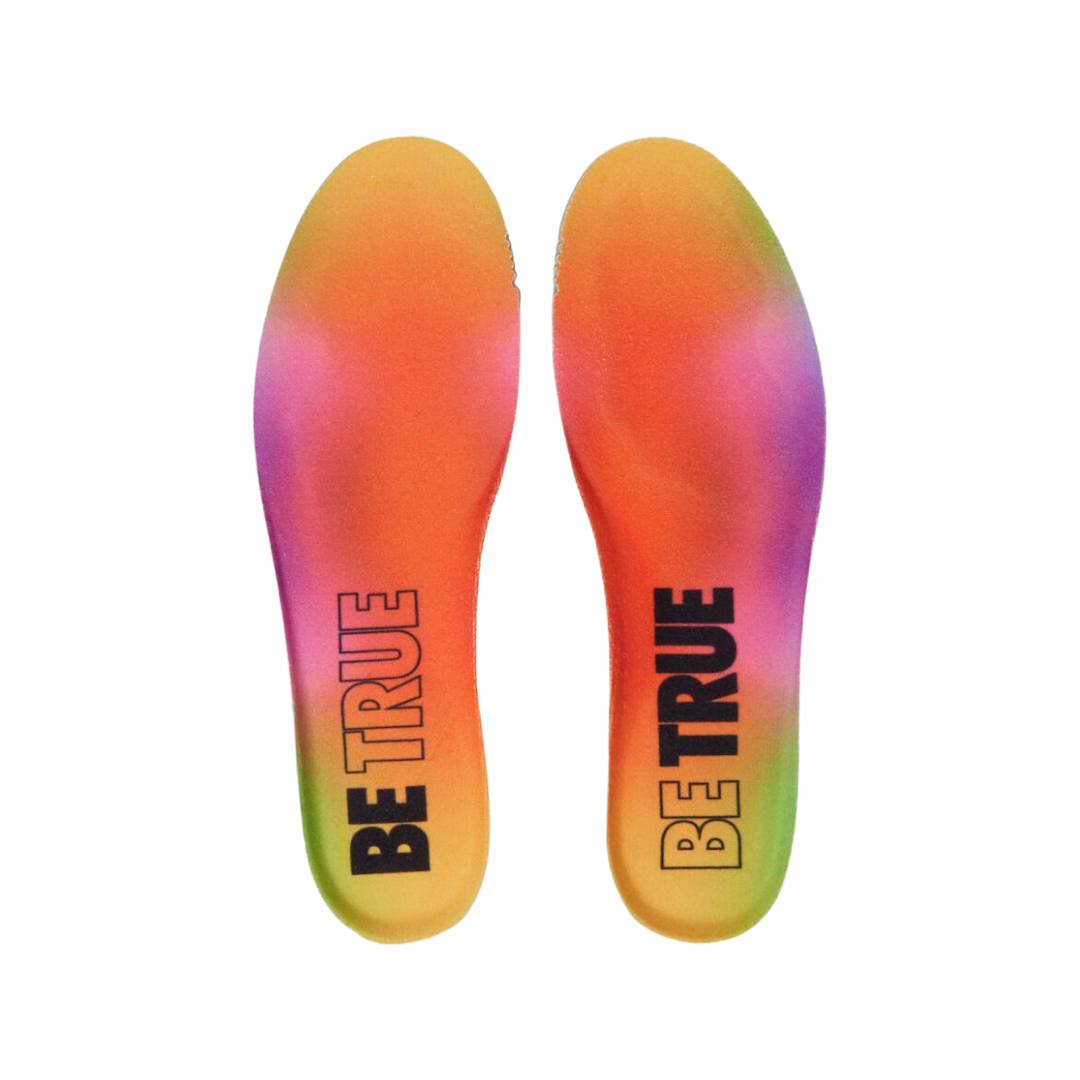 Nike Dunk Low Be True White Summit Rainbow Sneakers - LGBTQ+ Pride Shoes for Men & Women - Perfect for Casual Wear, Street Style & Pride Events