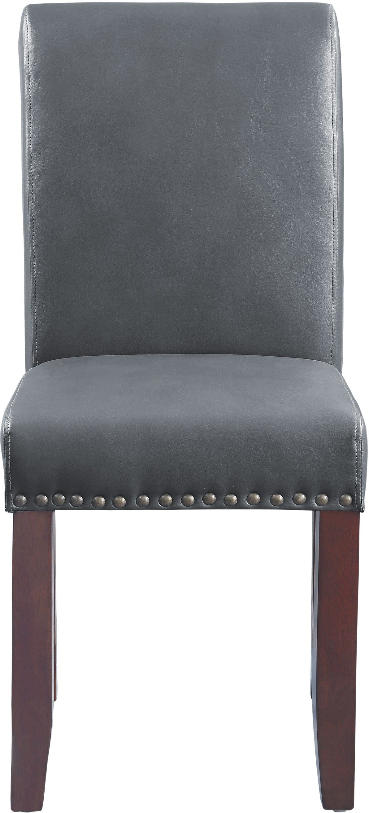 Office Star Parsons Dining Chair - Modern Wooden Dining Chair with Upholstered Seat [MET87] - Perfect for Kitchen, Dining Room, and Office Use