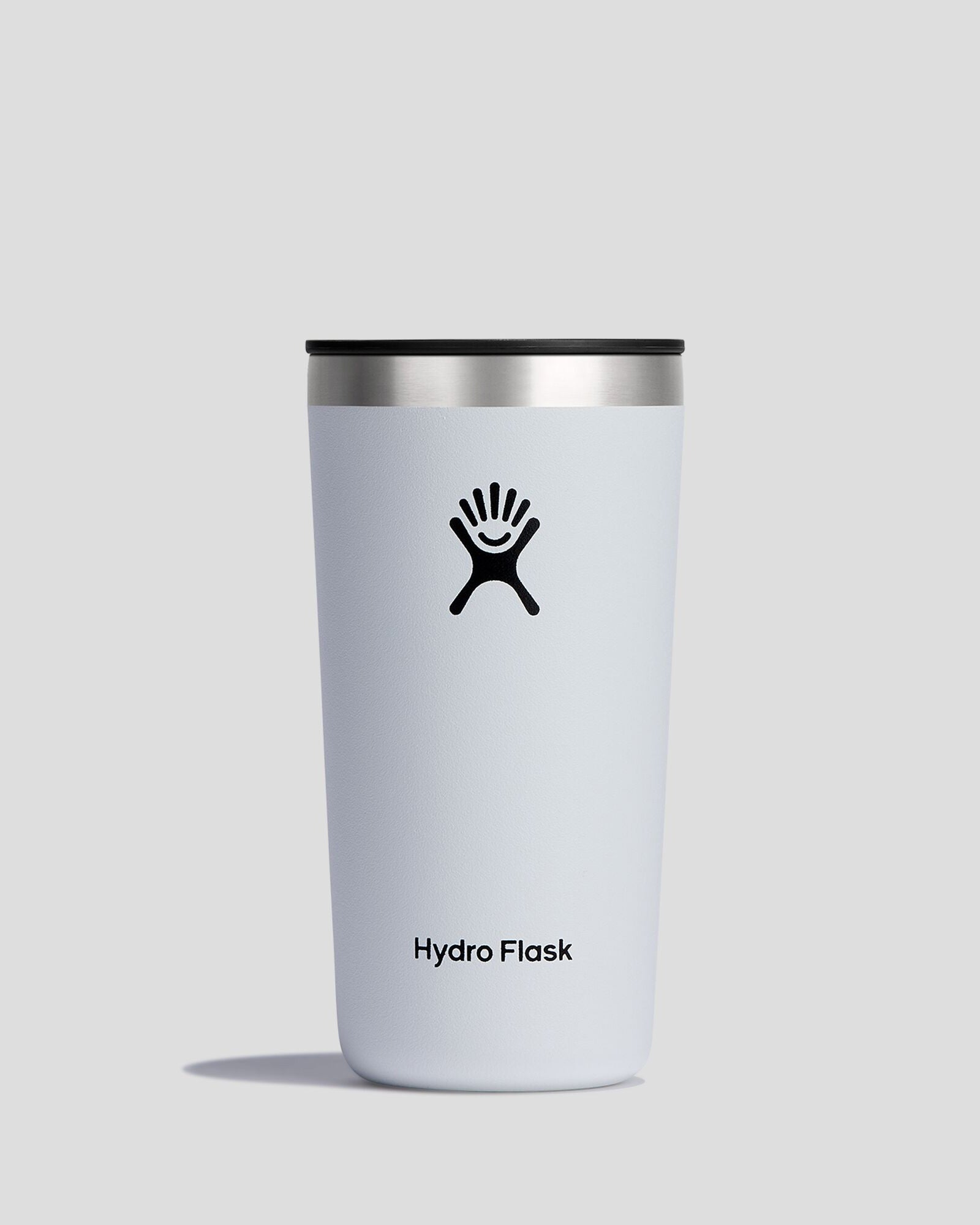 Hydro Flask All Around Tumbler 20oz Insulated Stainless Steel Water Bottle - White - Perfect for Hiking, Camping & Everyday Use