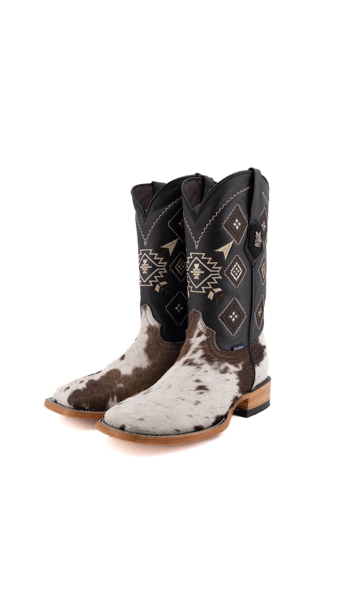 Men's Size 7 Genuine Cowhide Leather Boots - Durable & Comfortable Western Boots for Riding, Work & Casual Wear