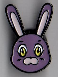 Five Nights at Freddy's Bonnie Character Enamel Pin - FNAF Collectible Badge for Backpacks, Jackets & Cosplay