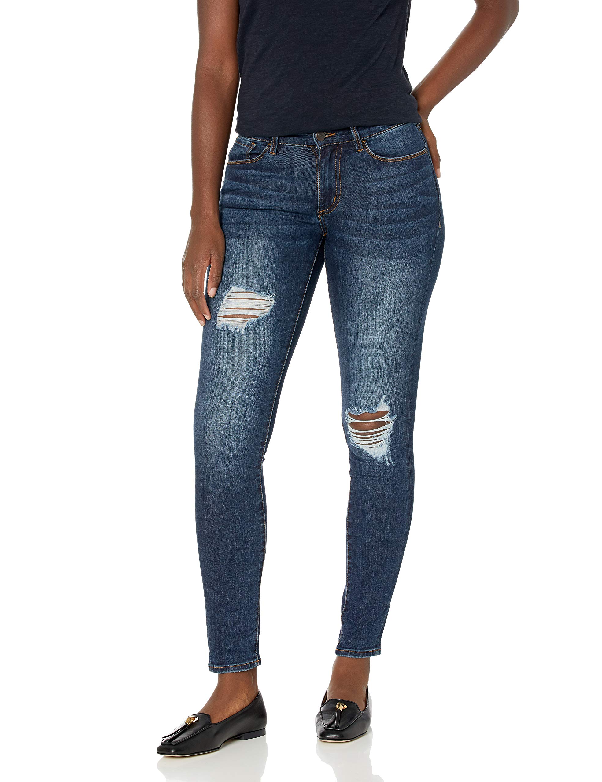 Buffalo David Bitton Women's Hope Skinny Jeans - High Waisted Stretch Denim Pants for Casual & Work Outfits | Perfect for Everyday Wear, Office & Date Nights