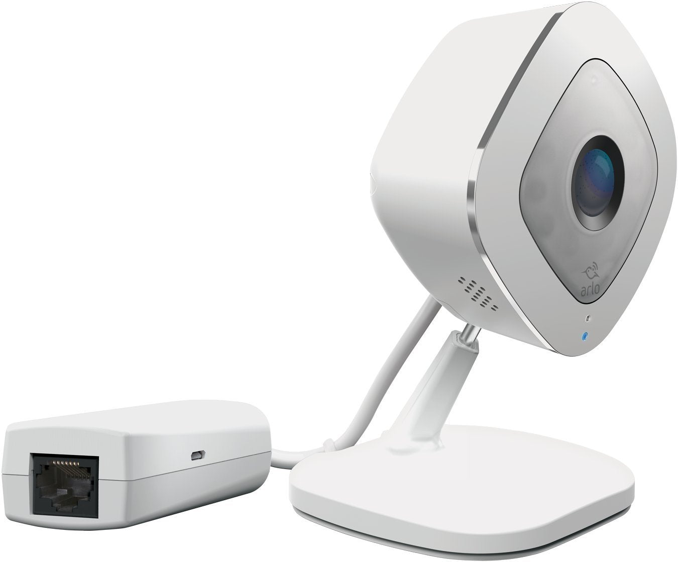 Arlo Q Plus 1080p HD Security Camera VMC3040S - Indoor Wireless IP Camera with Night Vision & 2-Way Audio for Home & Office Surveillance