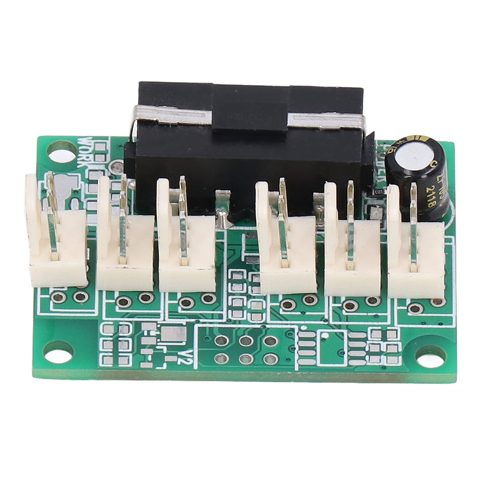 FC-D012-P000 Fan Hub with Air Volume Adjustment - High Performance Computer Fan Controller for PC & Industrial Cases | Perfect for Gaming Rigs, Workstations & Server Cooling Systems
