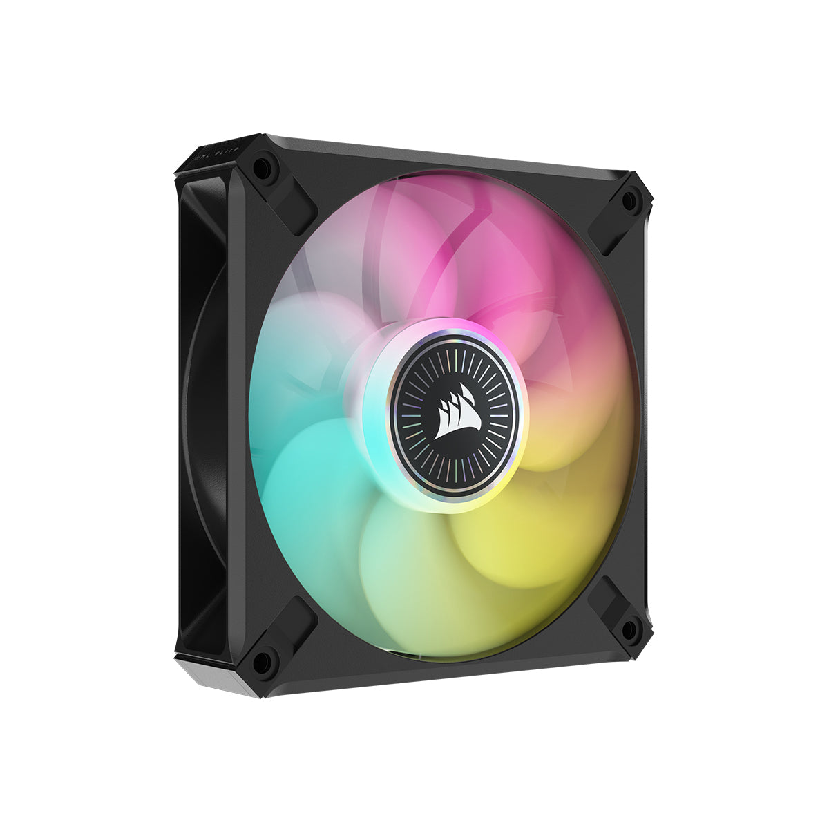 Corsair ML120 RGB ELITE 120mm Magnetic Levitation RGB Cooling Fan Triple Pack with AirGuide Technology & Lighting Node CORE - Perfect for PC Gaming Rigs, Workstations, and High-Performance Computer Builds