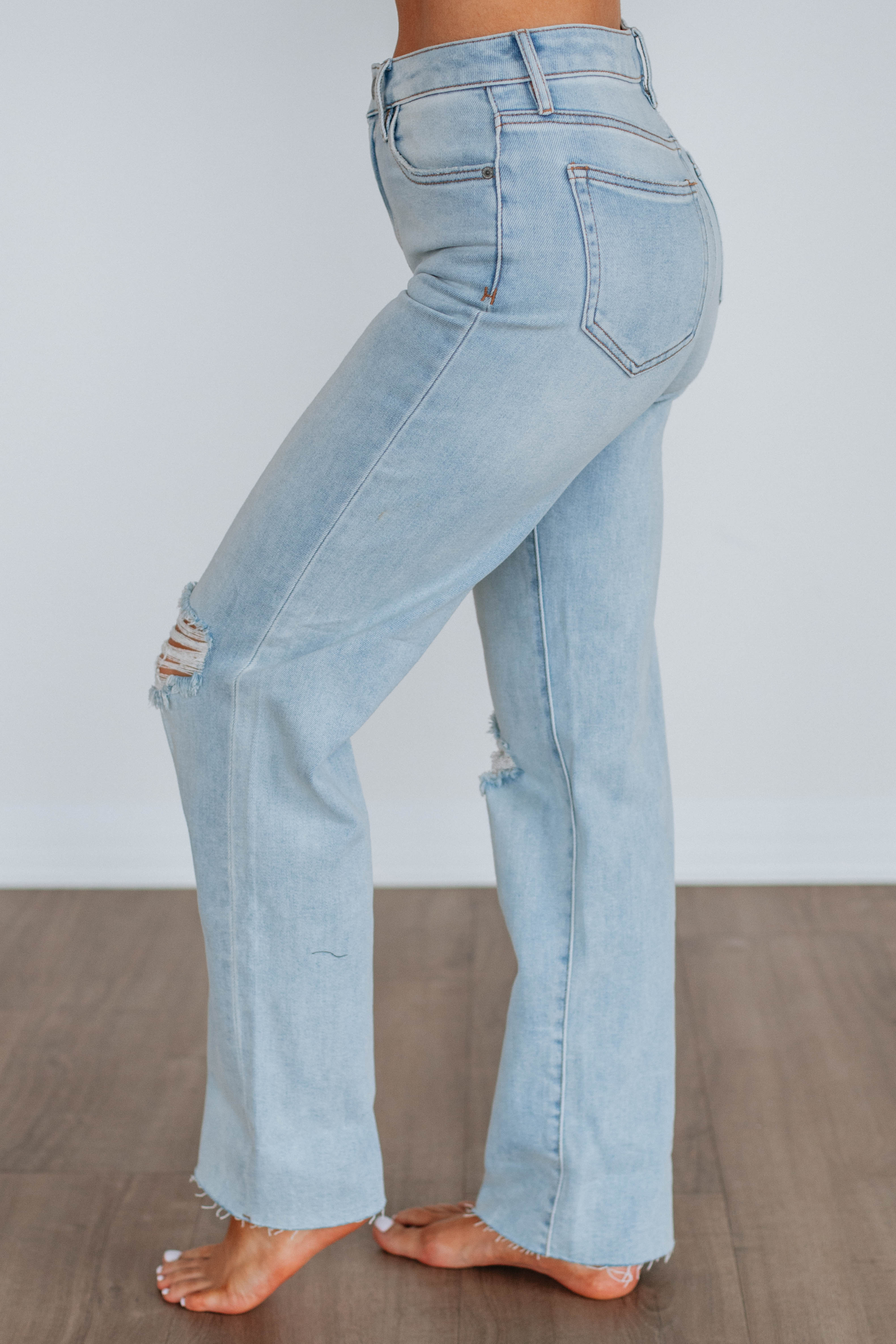 Ella Hidden Jeans - Comfortable Stretch Denim Pants for Women | Perfect for Travel, Work & Everyday Wear
