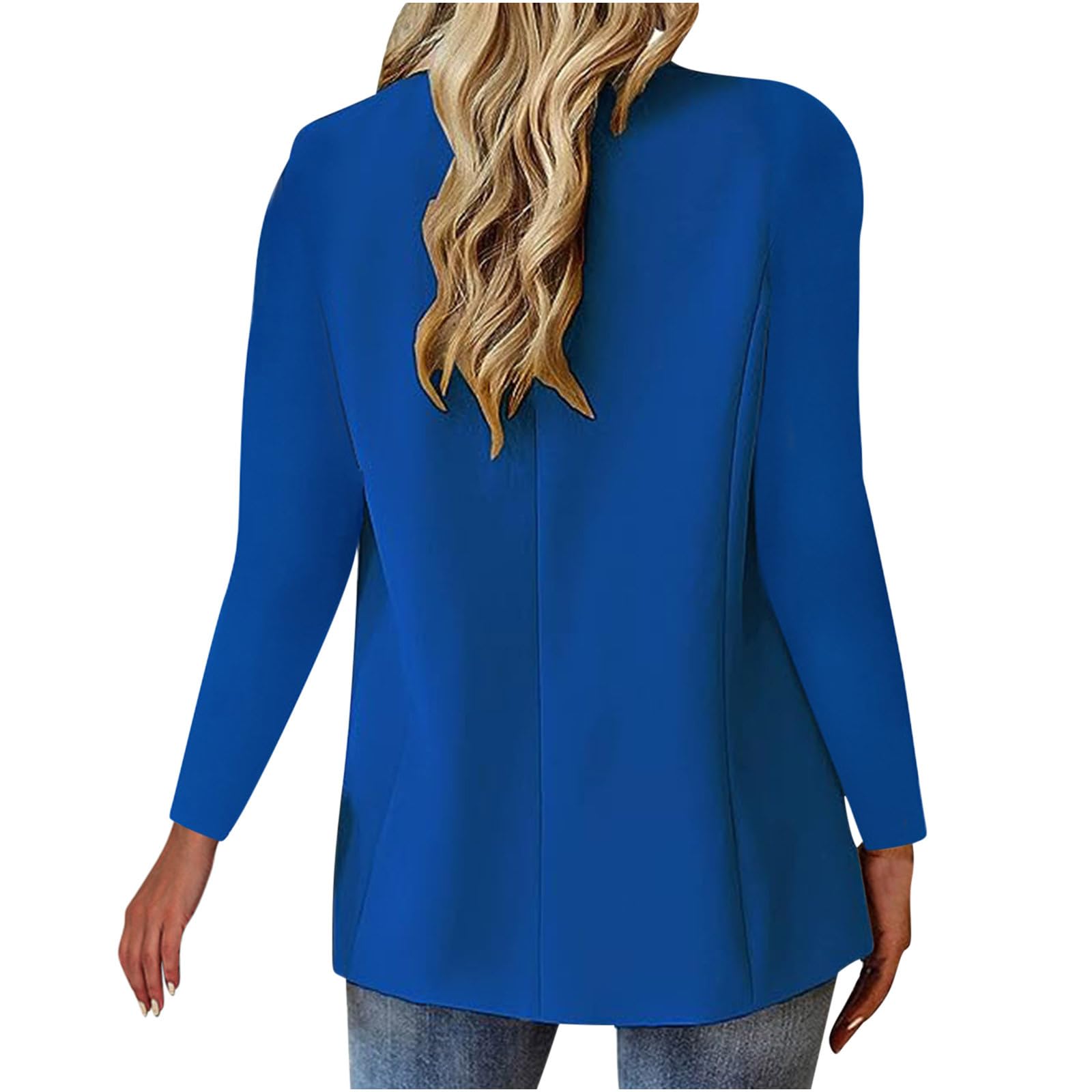 Firzero Women's Blazers - Business Casual Long Sleeve Lapel Coat for Office & Work