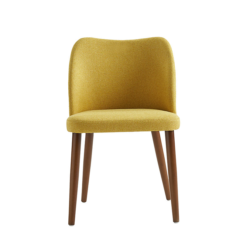 Mid Century Modern Upholstered Dining Chairs - Diana Collection | Stylish Upholstered Side Chairs for Kitchen, Dining Room & Office | Comfortable & Elegant Seating Solution