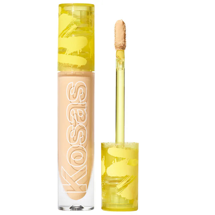 Kosas Corrector Revealer Super Creamy + Brightening Concealer with Caffeine & Hyaluronic Acid – Dark Circle Treatment for Under Eyes, Perfect for Daily Makeup & Skincare Routine