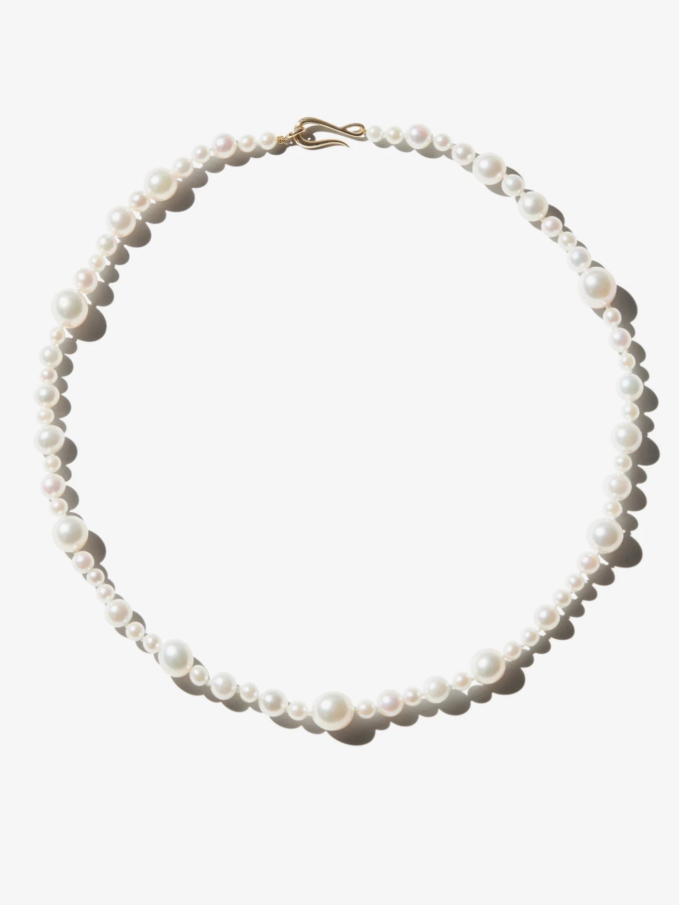 Mizuki Multi-Size Freshwater Pearl Necklace - Elegant & Timeless Jewelry for Women, Perfect for Weddings, Parties & Everyday Wear