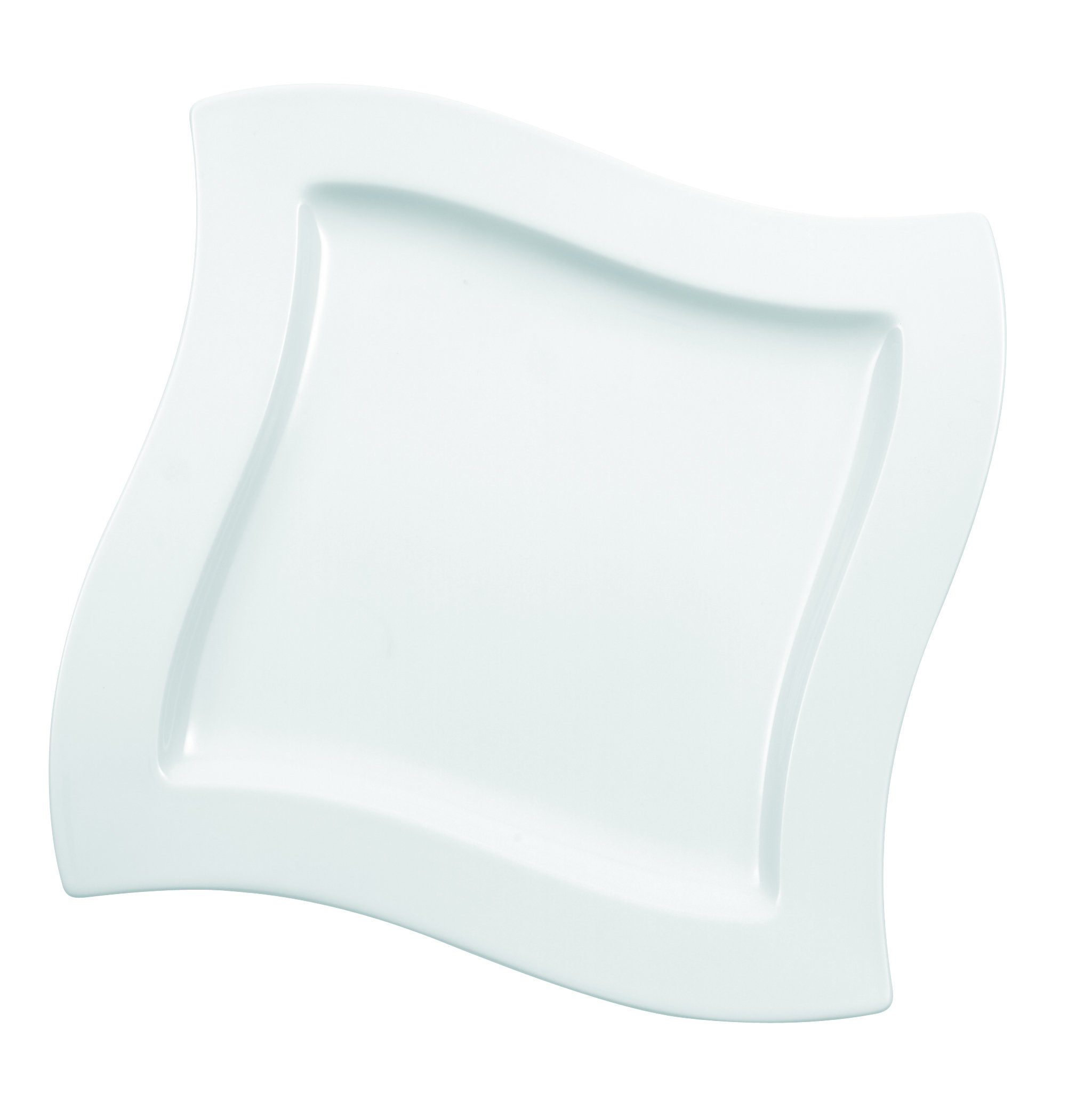 Villeroy & Boch New Wave 10.5 Inch Porcelain Dinner Plates Set of 4 - Premium German-Made Tableware for Fine Dining & Entertaining