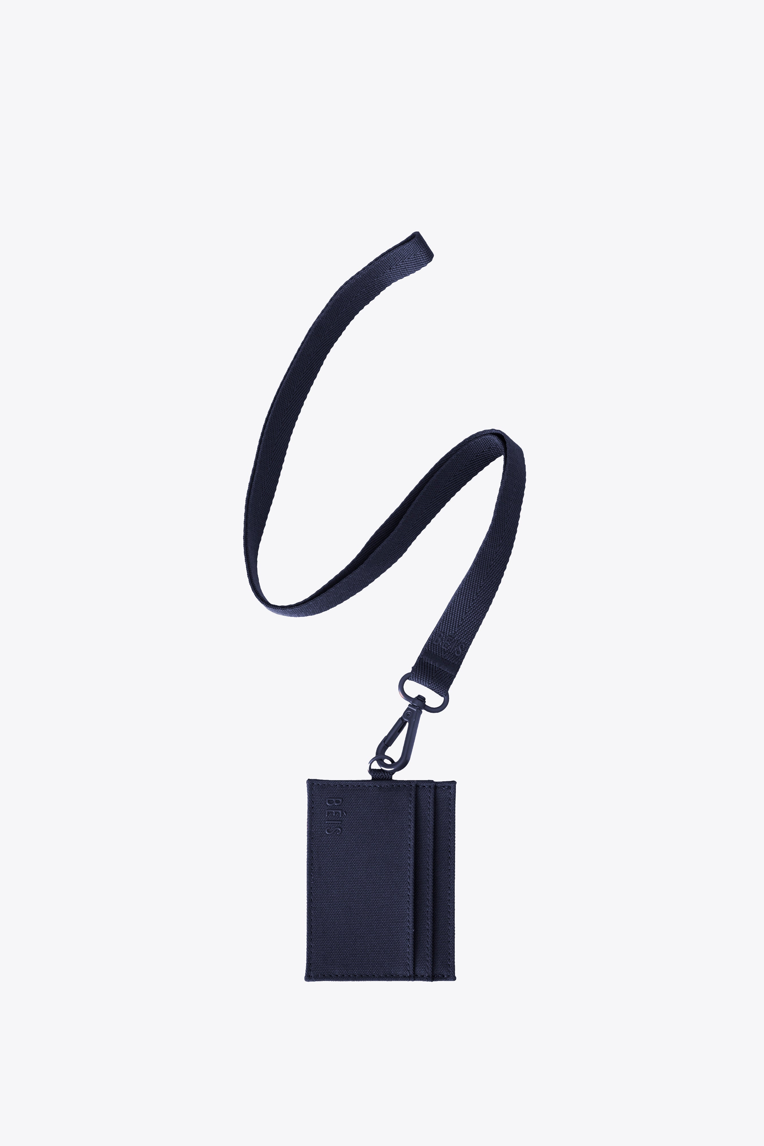 Premium Navy Blue ID Card Holder - RFID Blocking, Slim & Durable for Work, School, Events | Office Badge Holder, Security Pass Case, Business Lanyard Accessory