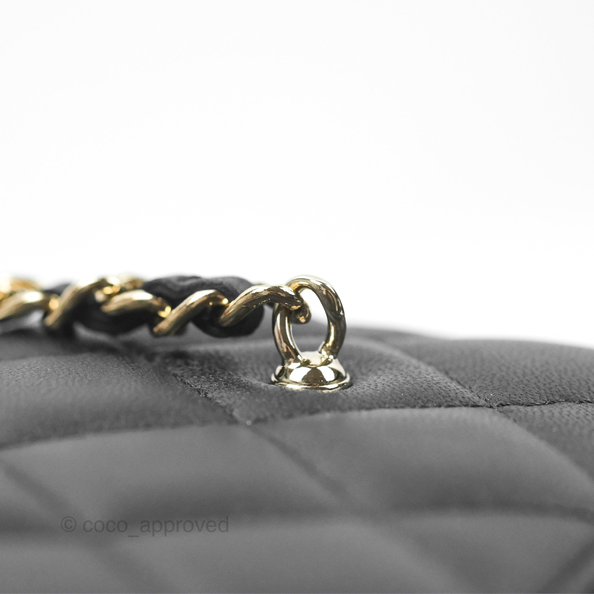 Chanel Ball Crush Vanity Bag with Chain - Black Lambskin Leather & Gold Hardware - Luxury Crossbody Clutch for Evening Parties & Special Occasions