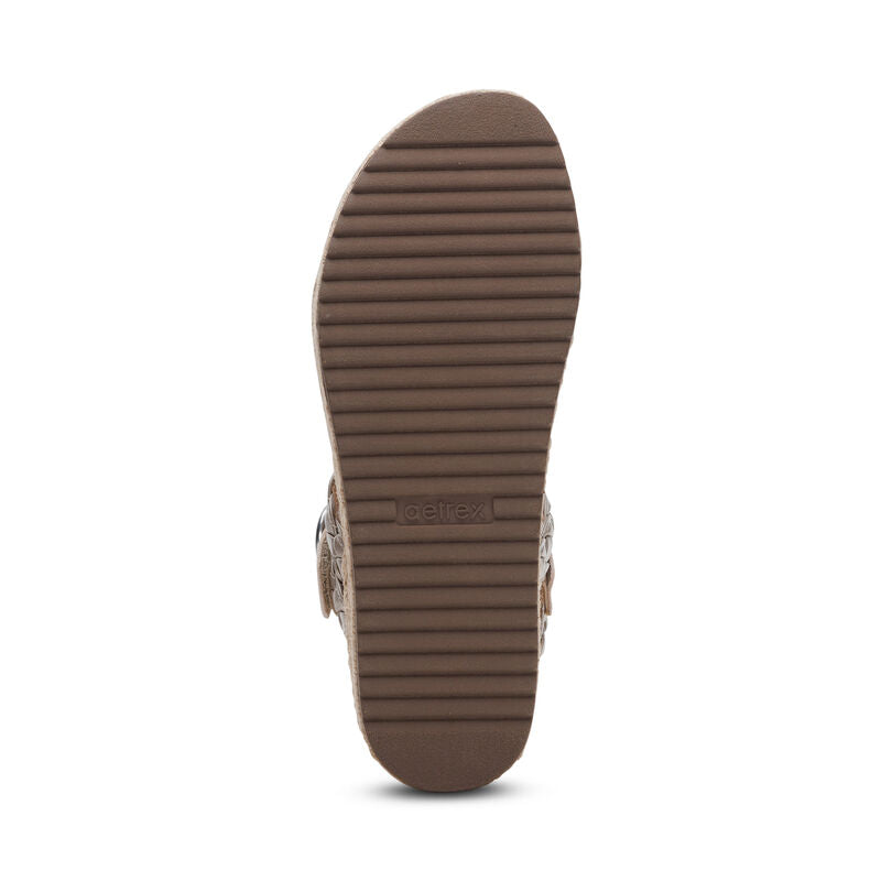 Aetrex Julia Women's Comfortable Walking Shoes for Flat Feet - Perfect for Work, Travel & Everyday Wear