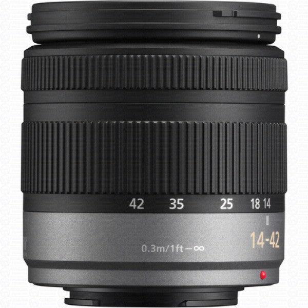 Panasonic Lumix G Vario 14-42mm f/3.5-5.6 ASPH MEGA O.I.S. Lens - Compact & Lightweight Micro Four Thirds Zoom Lens for Travel, Street & Portrait Photography