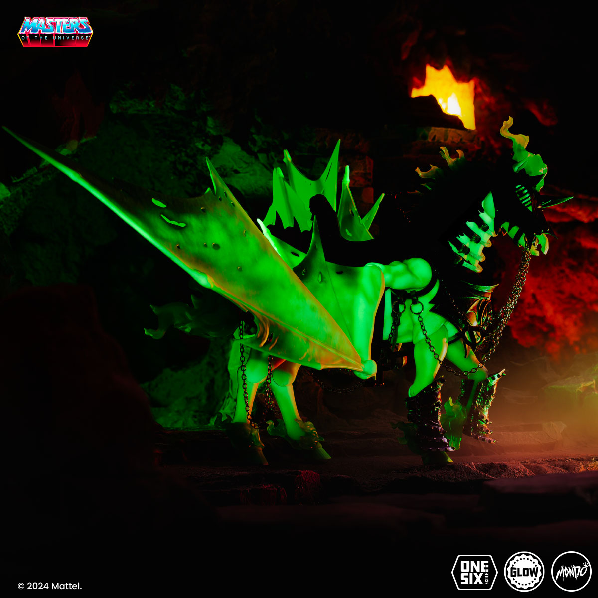 Masters of the Universe Scare Mare 1/6 Scale Action Figure - Timed Edition Collectible Toy for Display & Home Decor