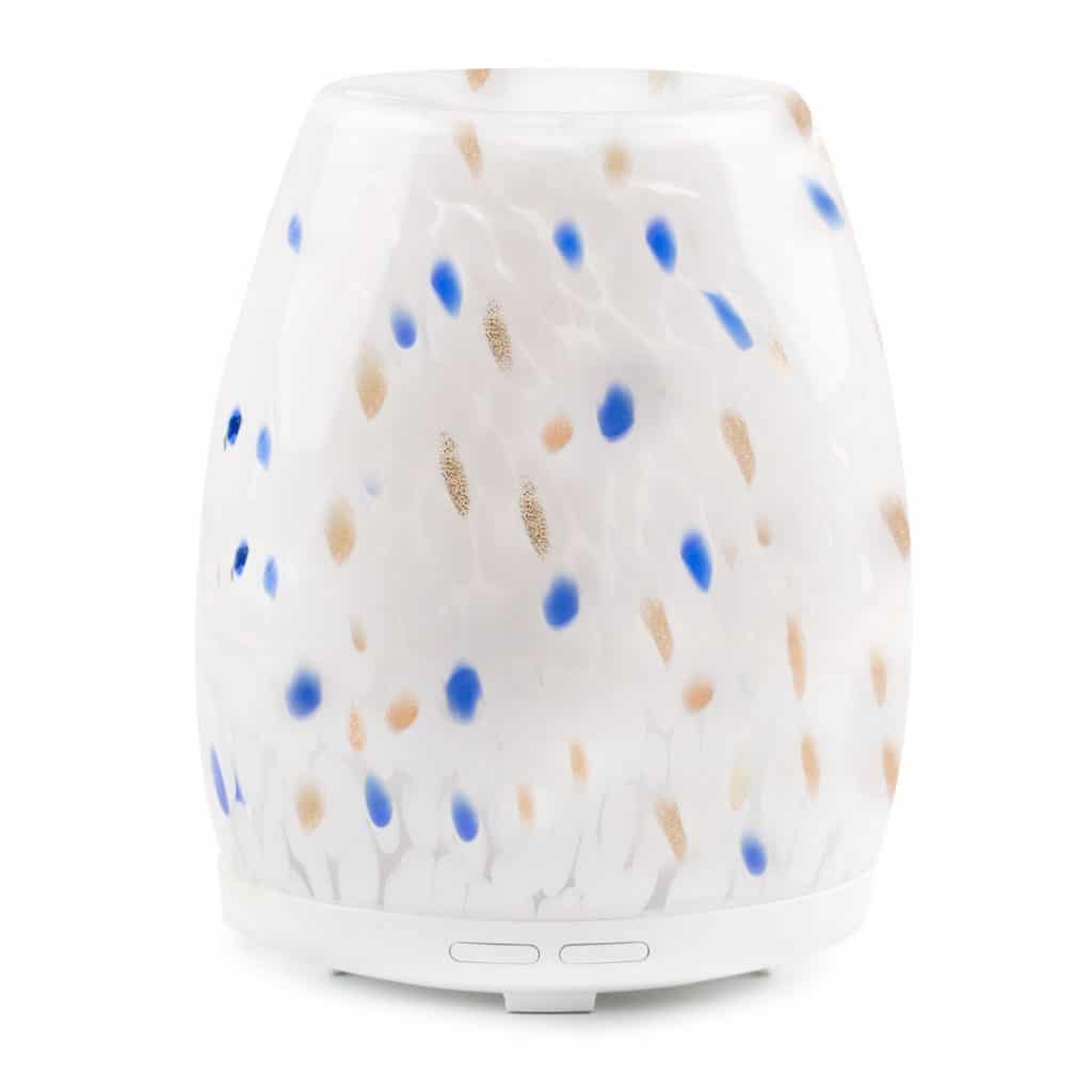 Aroma Gem Diffuser - Ultrasonic Essential Oil Diffuser with 7 Color LED Lights for Home, Office, Yoga & Spa Relaxation | Perfect for Aromatherapy, Humidifier & Mood Enhancement