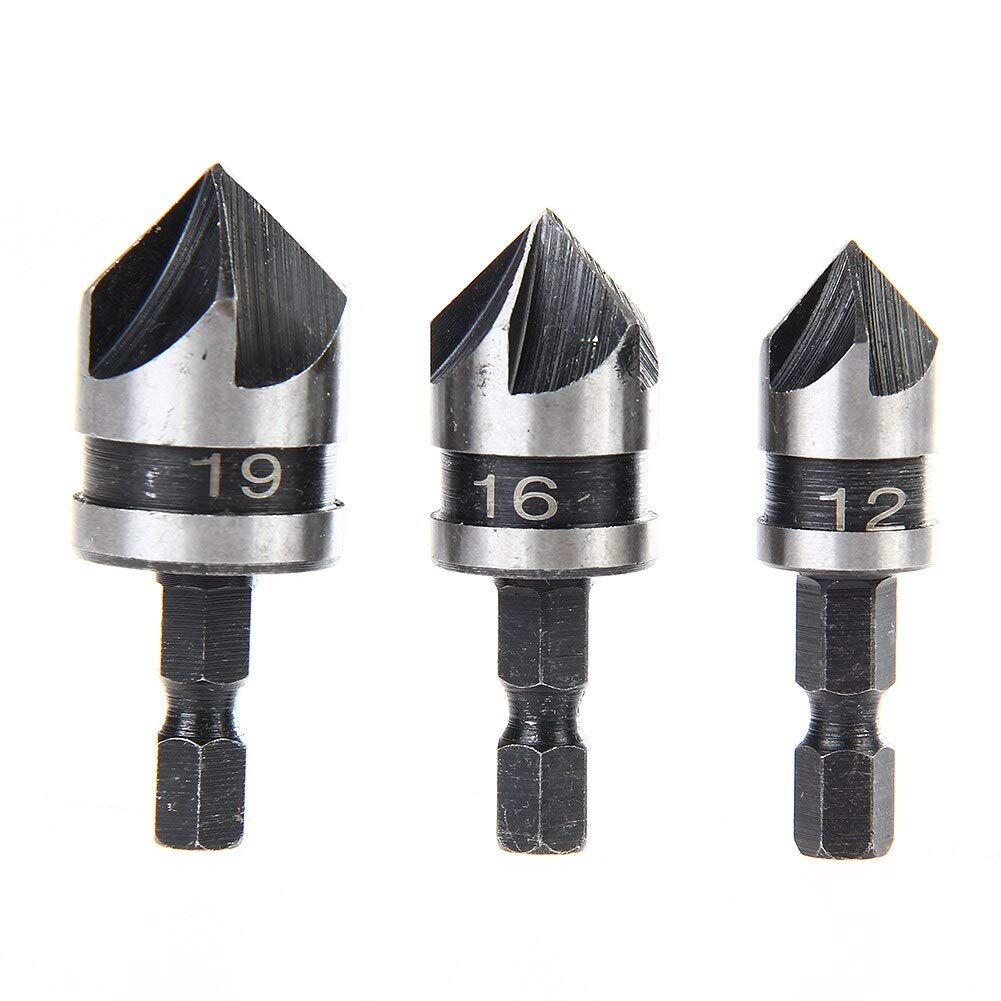 Professional 3-Piece 90 Degree 1/4