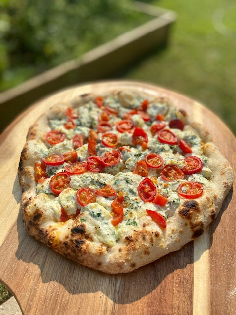 Premium Rustic Arch Lisboa Hybrid Pizza Oven - Outdoor Wood & Gas Pizza Maker for Backyard, Patio & Garden Cooking