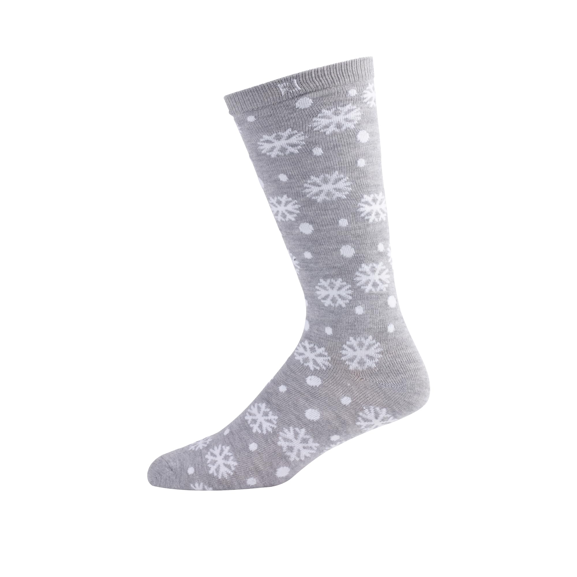 FootJoy Men's ProDry Crew Christmas Socks - Moisture-Wicking Athletic Socks for Golf, Running & Casual Wear (1 Pair) - Perfect Gift for Golfers & Sports Enthusiasts