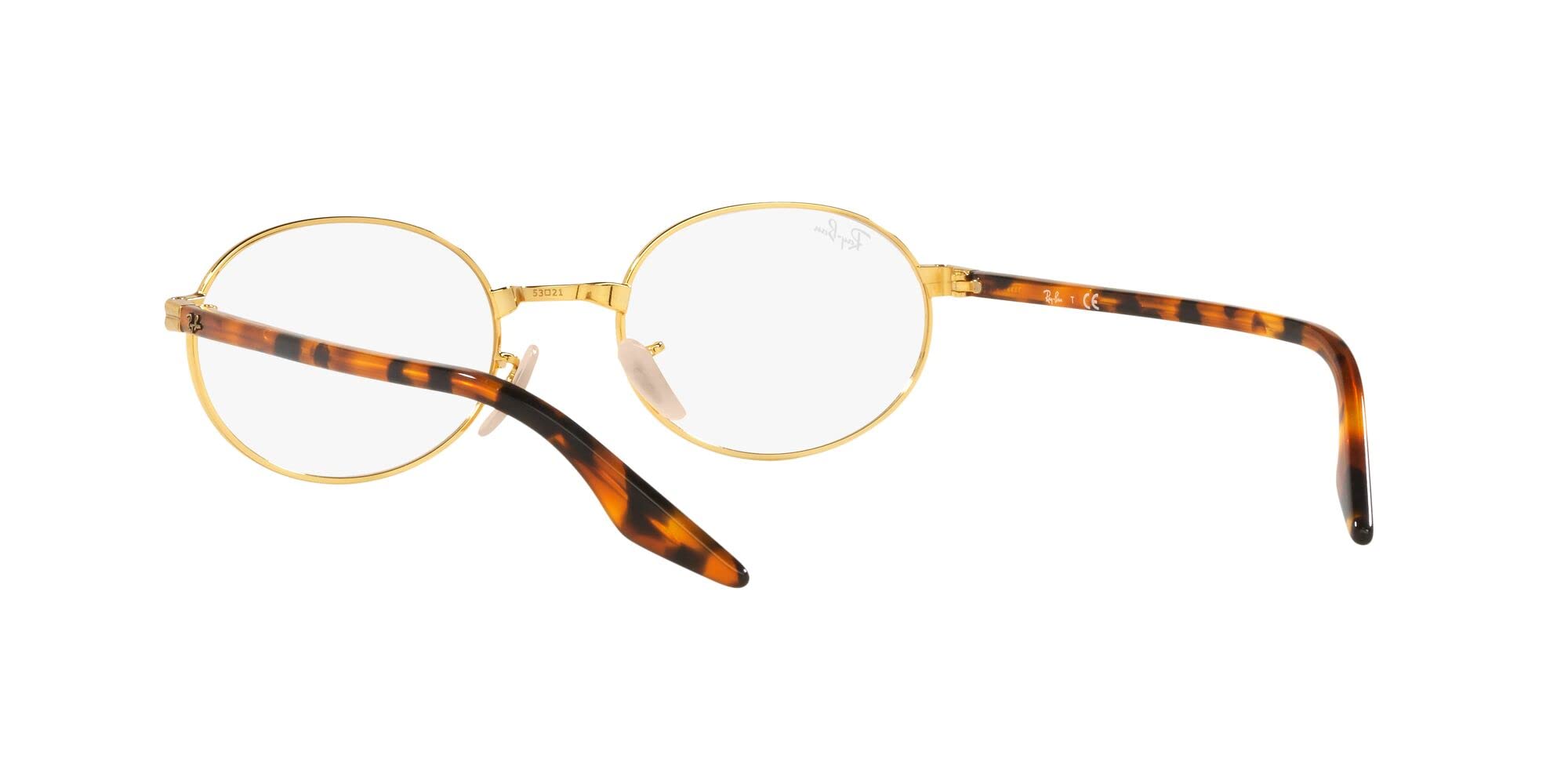 Ray-Ban Rx6481v Oval Prescription Eyeglasses Frames for Men & Women - Lightweight & Durable Eyewear for Daily Wear, Reading & Driving