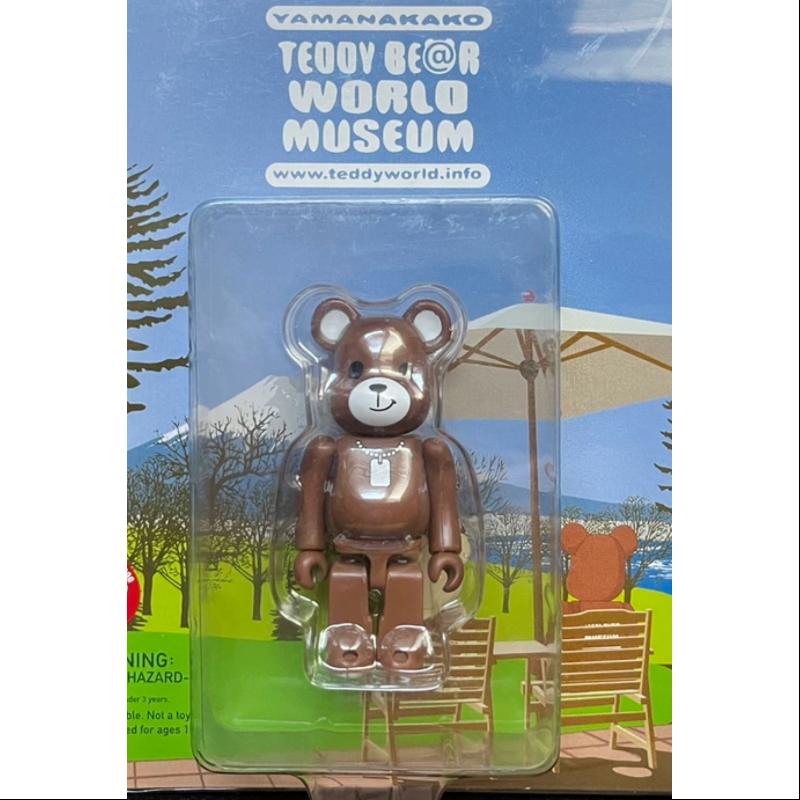 Limited Edition Bearbrick TEDDY BEAR WORLD MUSEUM 100% Collectible Figure by Medicom Be@rbrick - Perfect for Display, Gifts & Anime Collections