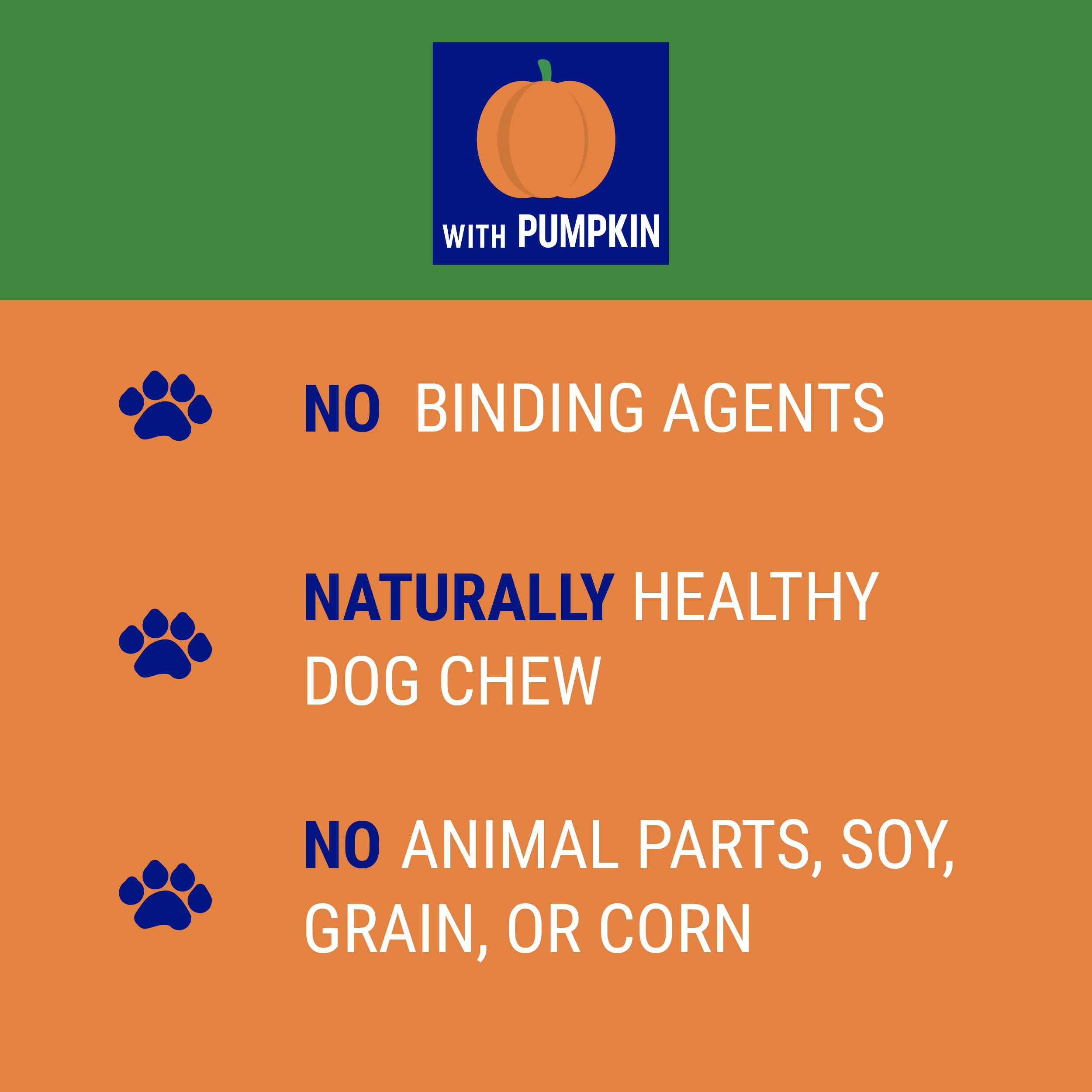 Lactose-Free & Gluten-Free Pumpkin Cheese Churro Dog Treats | Grain-Free, USA Made | All Breed Sizes | 11-13 Pieces per Pack | Perfect for Training Rewards & Digestive Health
