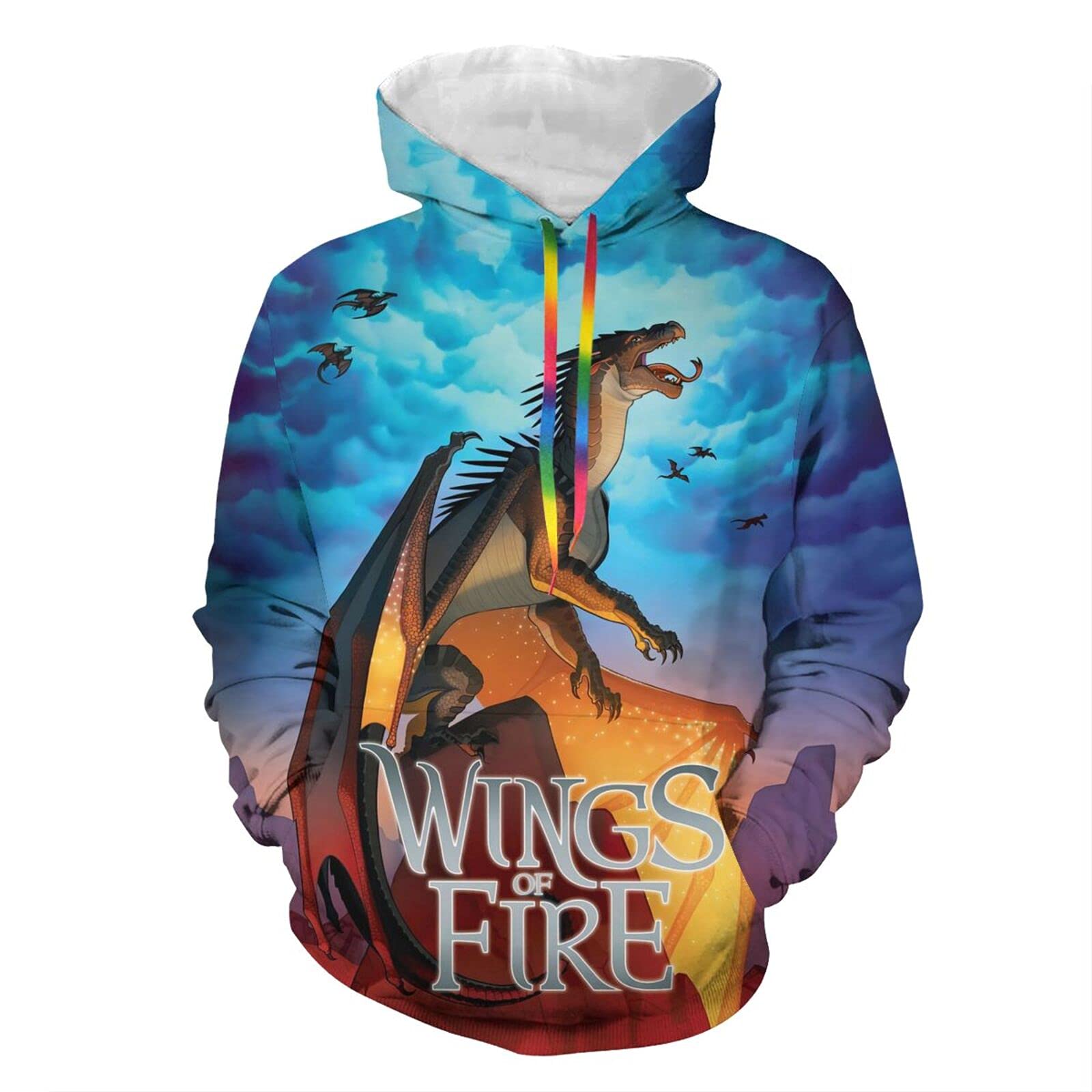 Unisex Hoodie Sweatshirt - Double-Sided Pullover with Big Pockets for Casual Wear