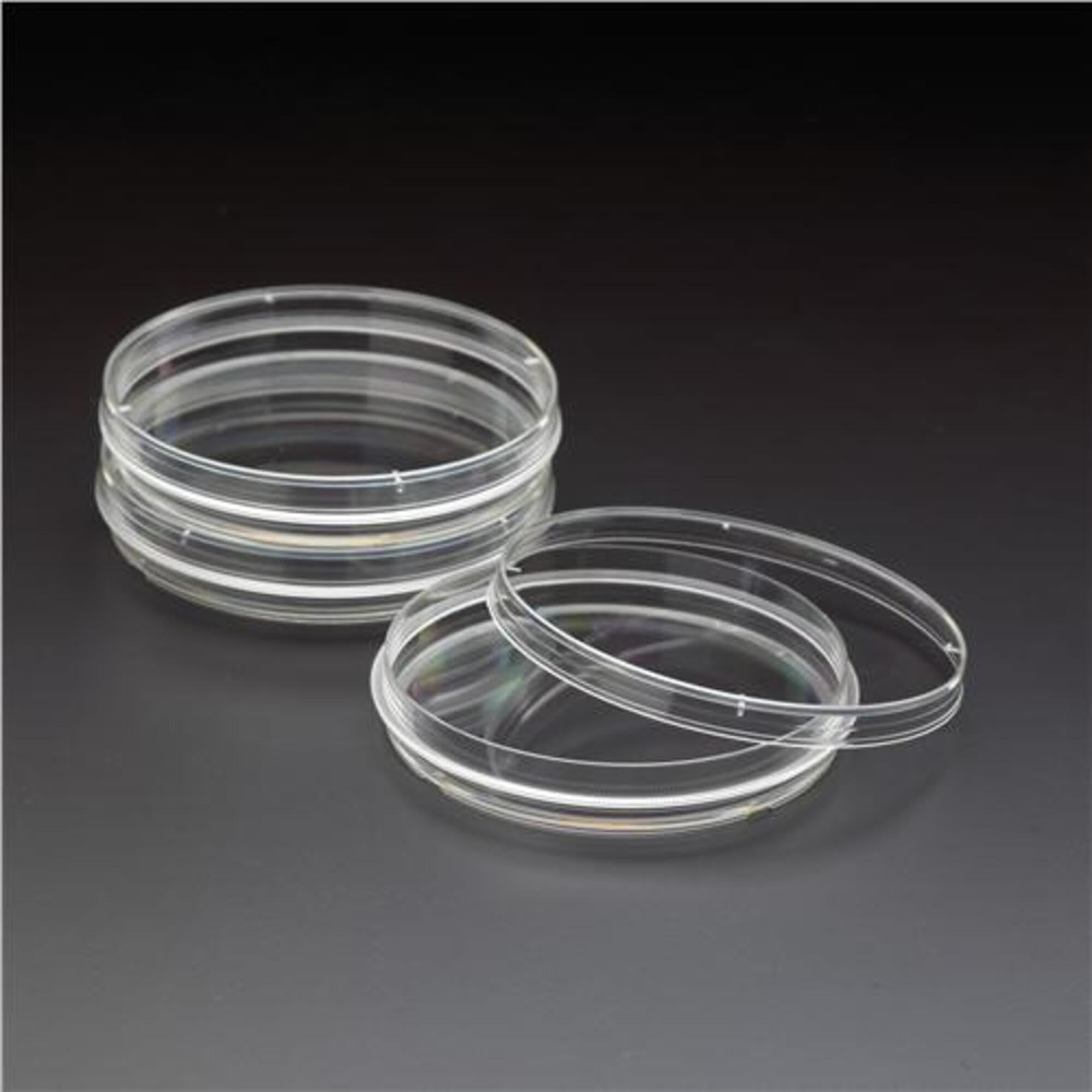 Celltreat Scientific Products 229623 - Petri Dish with Grip Ring, 2 Packs of 300 (600 Total) - Ideal for Lab Experiments, Microbiology Studies & Cell Culture Research