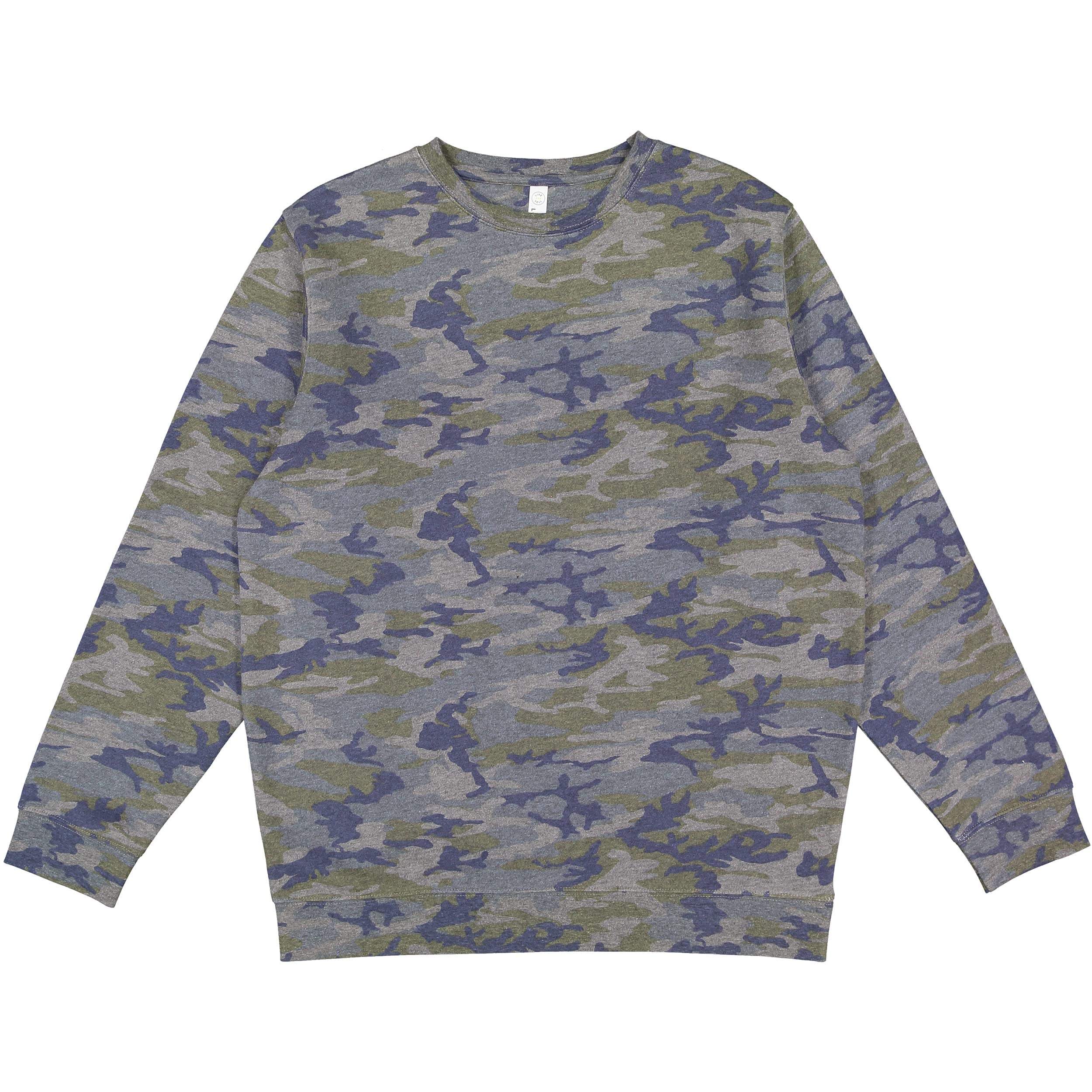 LAT Adult Crewneck Fleece Sweatshirt for Men & Women | Soft Warm Unisex Pullover | Perfect for Casual Wear, Outdoor Activities & Lounge