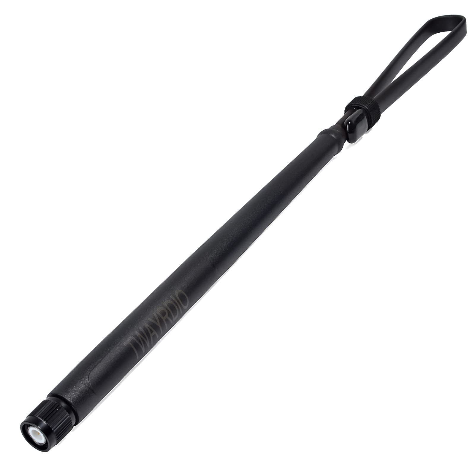 TWAYRDIO Tactical CB Antenna TNC Upgrade for President Randy & Randy II FCC Handheld CB Radio - 27MHz (TX/RX) - Enhanced Signal for Trucking, Off-Road & Emergency Communication
