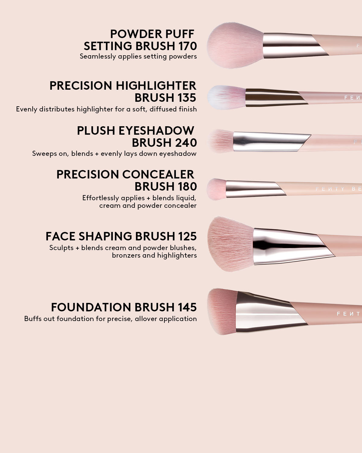 Soft Fluffy Eyeshadow Brush 240 - Professional Makeup Brush Set for Blending & Shading - Perfect for Everyday Makeup & Special Occasions