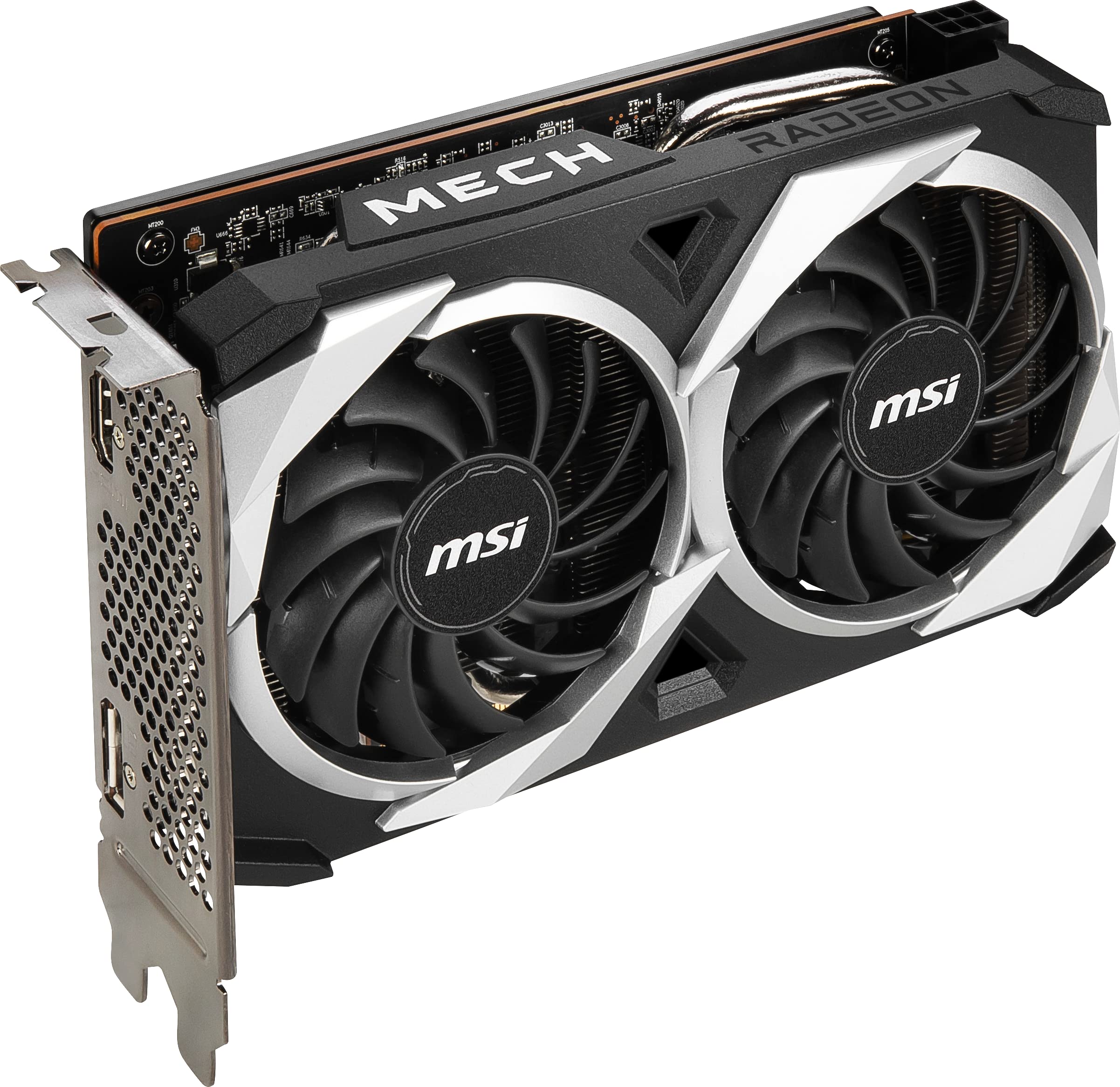 MSI Gaming AMD Radeon RX 6500 XT 4GB GDDR6 Graphics Card - 64-bit, PCIe 4.0, Dual Torx Fans, FreeSync, DirectX 12, VR Ready, Overclocked (RX 6500 XT MECH 2X 4G OC) | Perfect for 1080p Gaming, Streaming & VR Experiences