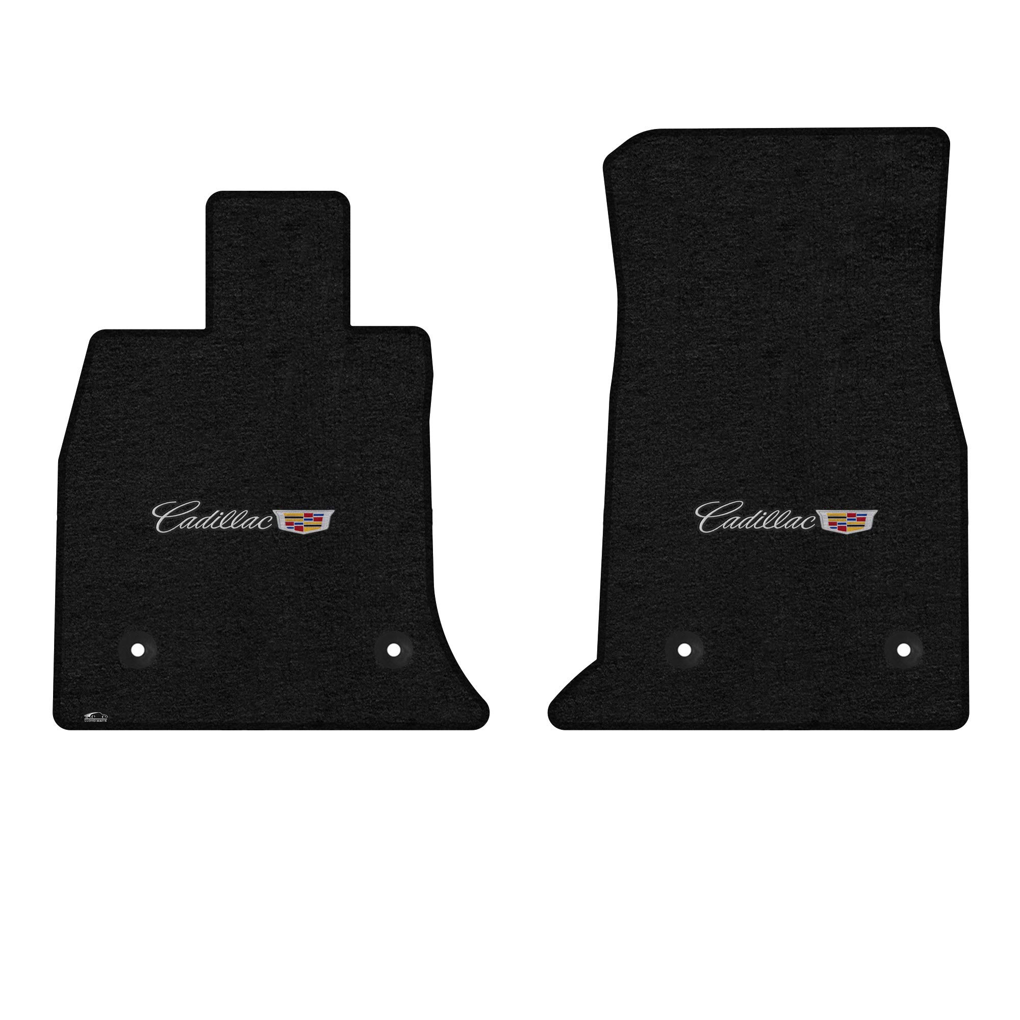 Premium Custom-Fit Carpet Floor Mats for Cadillac CT6 2016-2020 - Luxury Car Floor Liners with Centered Logo (Charcoal, 2-Piece Set) | Perfect for All-Weather Protection & Enhanced Interior Style