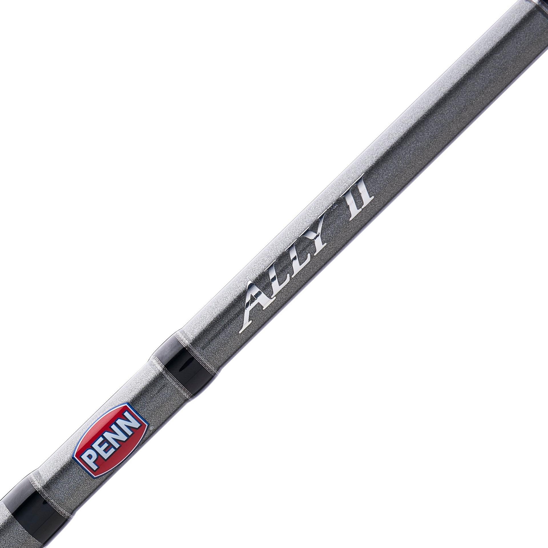 Ally™ II West Coast Fishing Rod - Lightweight & Durable Conventional Saltwater Rod for Surf & Pier Fishing | Perfect for Salmon, Halibut & Rockfish Angling
