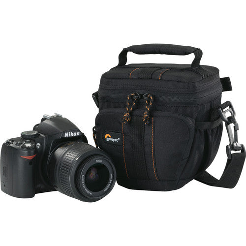 Lowepro Adventura TLZ 15 DSLR Camera Bag - Compact Top Loading Backpack for Mirrorless & Digital Cameras - Perfect for Travel, Hiking & Outdoor Photography