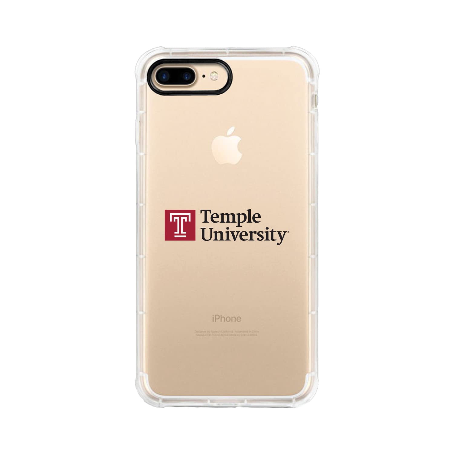 OTM Essentials Temple University Tough Edge Shockproof Phone Case - Durable Protection for iPhone & Samsung - Perfect for Students, Alumni & Fans