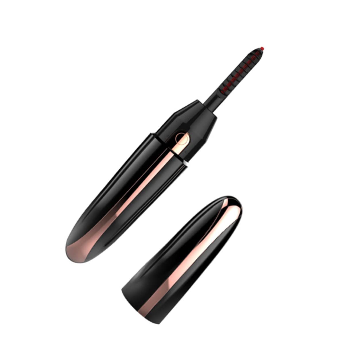 Minkissy Professional Electric Eyelash Curler Set - Heated Lash Curling Wand for Perfect Curls, Waterproof & Long-Lasting Makeup Tool - Great for Daily Use, Parties, and Special Occasions
