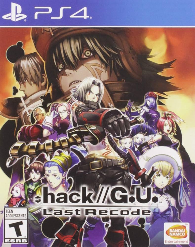 .hack//G.U. Last Recode - PlayStation 4 Game | Action RPG Adventure | Complete HD Remastered Trilogy | Perfect for Anime & JRPG Fans | Great for Single Player Story Gaming Sessions